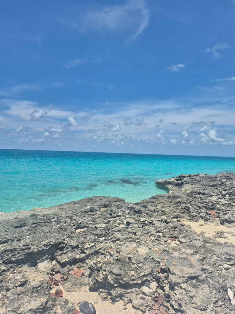 View of the ocean on sunny day